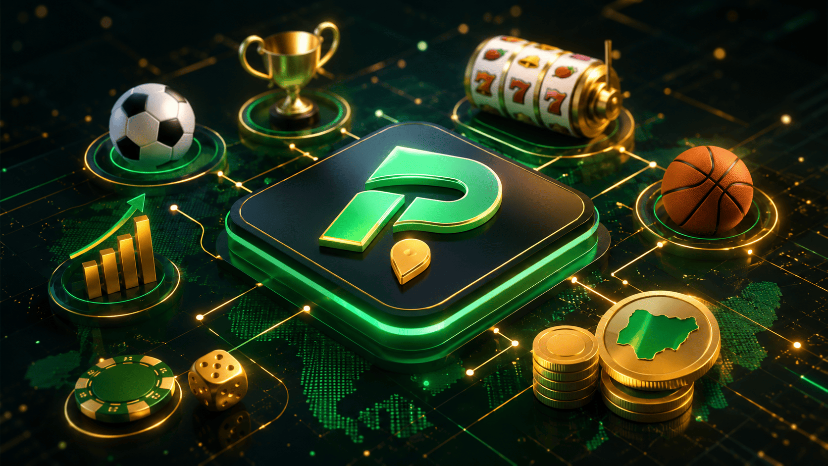 Pin Up Bet Nigeria betting aggregator overview on a mobile screen
