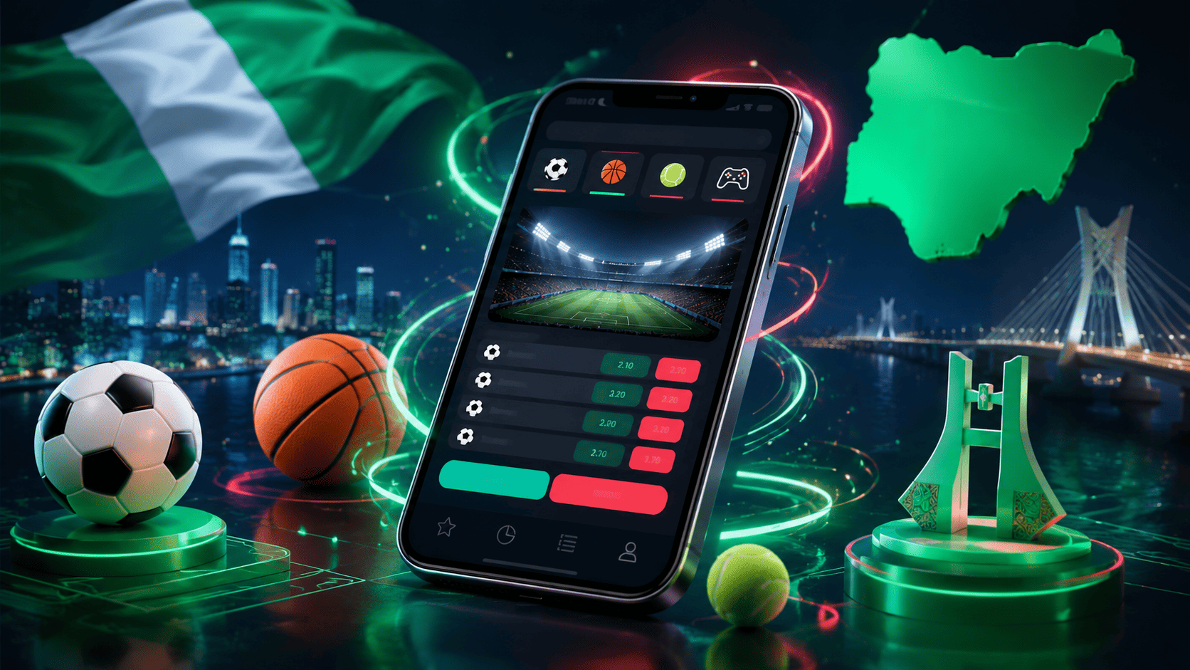 Pin Up Bet mobile betting experience in Nigeria with payment and bet slip screens
